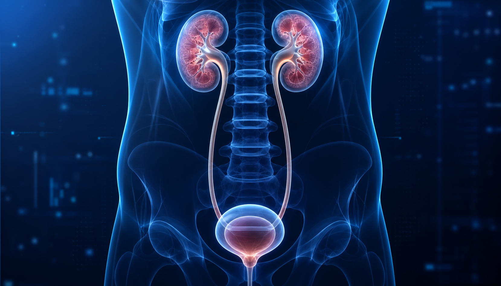 Ilustração médica da especialidade Urologia